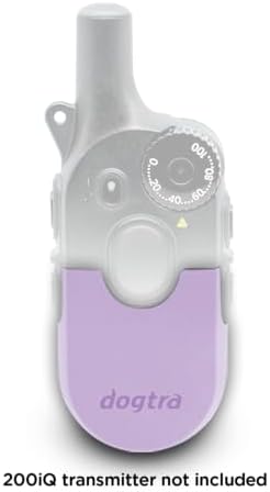 Dogtra 200iQ Remote Case Only – Swappable Replacement Cover for Remote Dog Training E-Collar – Lightweight, Durable, Custom Fit – Easy 1-Screw Install to Personalize Your Gear – Lavender