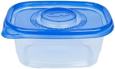 Glad GladWare Medium Rectangle Food Storage Containers, 24 Oz, 5 Ct, 6-Pk | Airtight, leak-resistant containers for soups, salads, and meal prep; microwave, dishwasher, and freezer safe