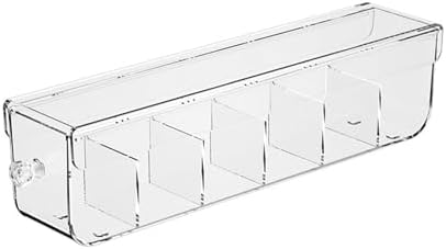 Bra Organizer Underwear Storage Box Drawer Organizer Storage Case with Lid PET Material Pull Out Divider Transparent Panel Suitable for