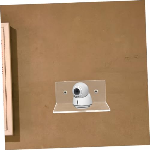 SOLUSTRE 4pcs Monitor Storage Rack Floating Wall Shelf Speaker Security Camera Shelf