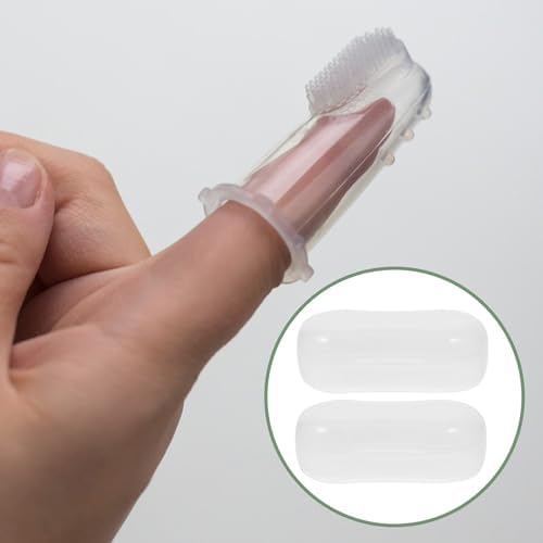 KICHOUSE Finger Case Storage Pp Toothbrush 20pcs Portable Box Pet