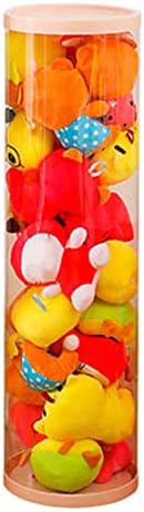 RiToEasysports Stuffed Animal Storage, Transparent PVC Material, Toy Organizer, 26cm Diameter 35.4in Height for Kids, Plush Toys, Home Room Organization