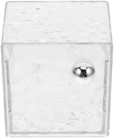 Wall Mounted Cotton Pad Holder Box Large Capacity for Bathroom
