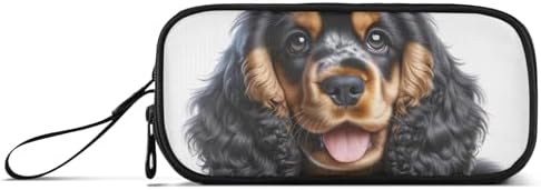 Pencil Pouches Zipper Pencils Case Pet Dog Cute Puppy Pencil Storage Bag Cute Pen Pouch Girls Kawaii Adults Kids Back to School Organizer
