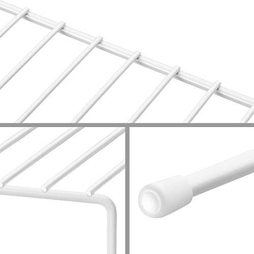 Kitchen Cupboard Organiser [2 Pack], Kitchen Cupboard Storage Shelf Rack