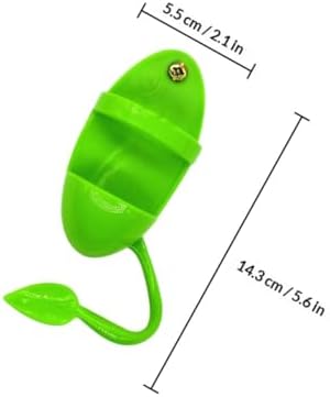 2pcs Parrot Cuttlebone Holder Bird Food Stand Plastic Cage Feeders Clips for Cockatiels Parakeets Pet Feeding Device for Calcium Supplement
