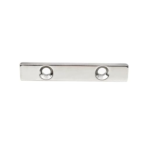 1/2/5/10/15/20PCS 60x10x5-5mm Block Magnetic Holes 5mm 60x10x5-5 Strip Neodymium 60 * 10 * 5-5 Magnets(5PCS)