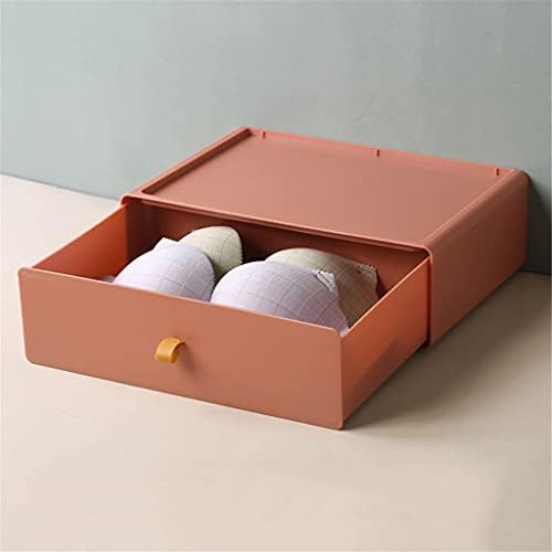 Underwear Drawer Organizers Dividers Closet Dresser Storage Organizer Box for Bras Scarves Ties Socks Boxes (Color : C, Size : 22.5 * 10 * 32.5cm) (Black 22.5 * 10 * 32.5cm)