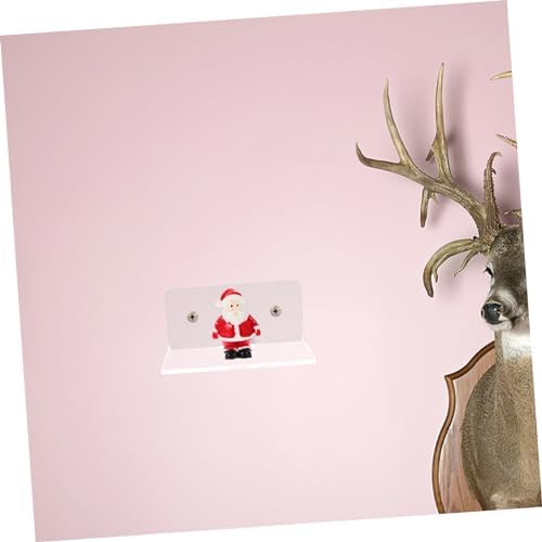 SOLUSTRE 4pcs Monitor Storage Rack Floating Wall Shelf Speaker Security Camera Shelf