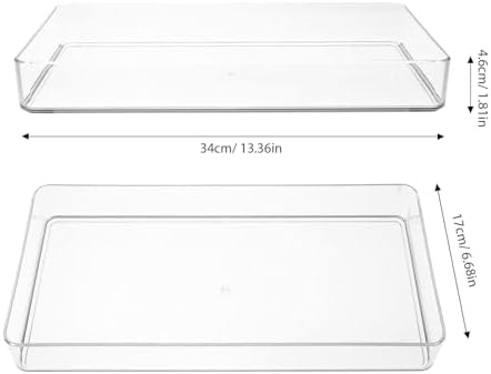 VILLCASE Reusable Pet Kitchen Drawer Organizer Tray with Dividers, Multi-function Silverware Holder for Drawer Storage and Kitchen Utensil Organization