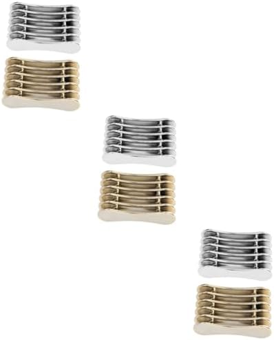 6pcs Nail Art Pen Holder Golden Silver Stands for Nail Brush and Art Tools Portable Organizer for Manicure