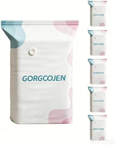 No Pump Vacuum Storage Bags,2026 New Large Vacuum Storage Compression Bags,3D Vacuum Storage Bags For Clothes(5PCS,L)