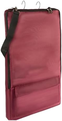 kowaku Bridle Bag,with 3 Prong Tack Rack Spacious Organizer Horse Tack Carry Bag, Horse Bridle Bag, for Harness, Bits, Headstalls, red