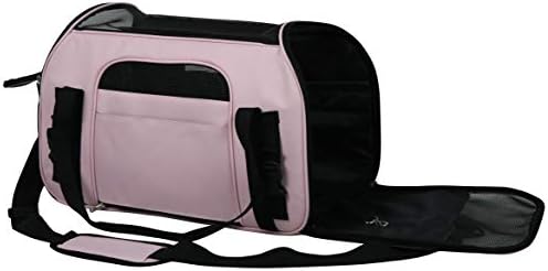 EliteField Soft-Sided Pet Carrier for Cats & Small Dogs (3-Year Warranty) | Airline Approved, Removable Bed & Cover, Built-In Leash, Luggage Sleeve, Seat Belt Loop, Waterproof, Durable, Foldable