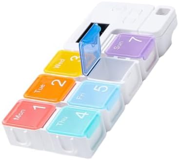 Electronic Medicine Pill Organizer with Sealed Design and Medicine Dispensing Function for Elderly Compact and Wear-Resistant