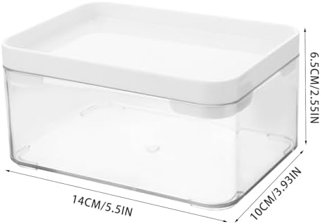 Unomor Laundry Powder Holder Pet Storage Box with Lid for Household Use | Refillable Bin, Water Resistant Cover, Portable Organizer for Laundry Room Storage and Daily Household Sorting