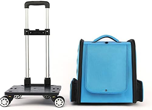 Pet Trolley Case Portable Detachable Universal Wheel Foldable Large Capacity