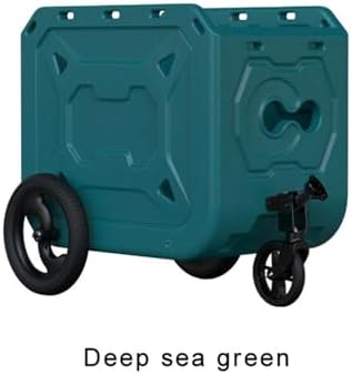 ZJchao Cart Trailer Pet Carrier with Wheels Folding Large Dogs for Camping