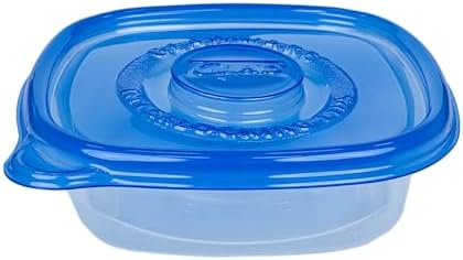 Glad GladWare Entree Food Storage Containers, Medium, 25 Oz, 5 Count, 6-Pk | Lock-tight seal for meal prep and lunches; microwave and dishwasher safe