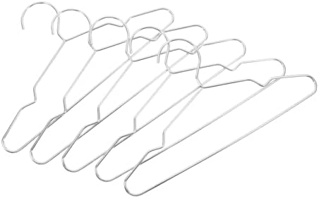 10pcs Small Pet Coat Hanger Steel Pet Apparel Hanger for Cats Dogs Dogs Puppy Anti-Skid Clothing Rack