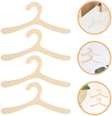 20Pcs Dog Clothes Rack Multi Functional Pet Garment Hanger Organizer Compact Sturdy Design for Easy Storage of Puppy Clothing Reliable Modern Aesthetic
