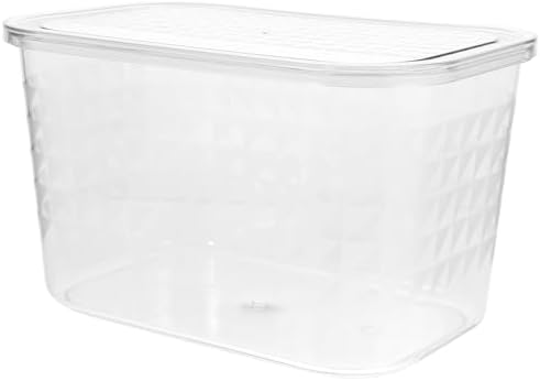 TEHAUX Lid Desktop Storage Containers Stationery Box Organizing Bin for Office Classroom Bathroom