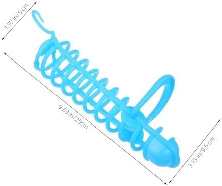 TOYANDONA Parrot Food Rack Feeding Hanging Device with Stand Easy to Install Parrot for Foraging and Play Blue