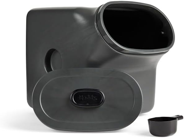 by Petco Black Airtight Food Storage Container for Dogs Large 50 lbs.