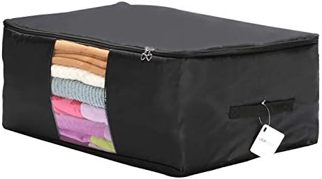 Clothing Pillow Beddings Blankets Organizer Storage Containers With Zippers,Breathable and Moistureproof.