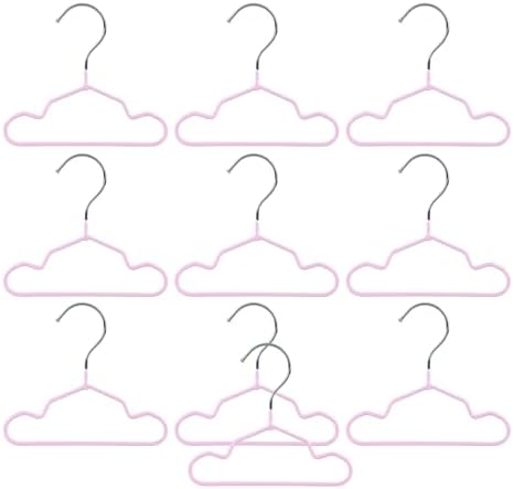 10 Pack Pet Clothing Hanger PVC Coating 15/20/25CM Display Hangers Rack Pet Supplies Garment Storage Rack