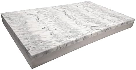 Pet Dog Bed Gel Infused High Density Memory Foam Pad (34x26x3 inches (2pack))