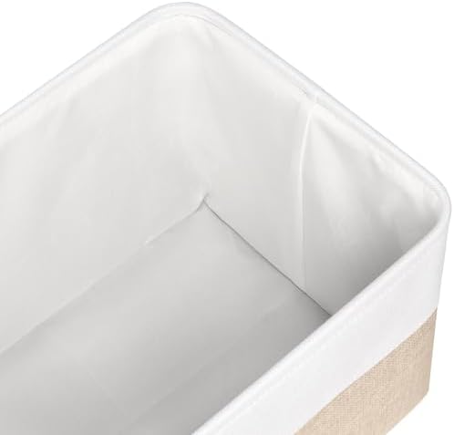 Fabric Storage Bins for Shelves, Rectangle Storage Basket, 3 Pack