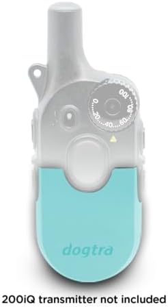 Dogtra 200iQ Remote Case Only – Swappable Replacement Cover for Remote Dog Training E-Collar – Lightweight, Durable, Custom Fit – Easy 1-Screw Install to Personalize Your Gear – Teal