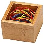 YBM Home Kitchen Drawer Organizer Storage Box Made of Bamboo, 3x3x2 Inch 320