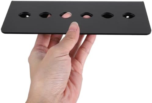 Wall Mounted Hair Tool Organizer for Hairdressing Tools and Pet Grooming Scissors 6-slots Acrylic Shear Holder Easy Installation, Space Saving Design for Home and Salon Use