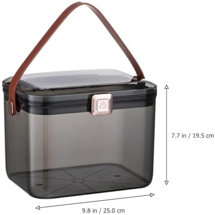 Zerodeko Emergency Medicine Box Large Dual Layer Pp Pet Pu for Home