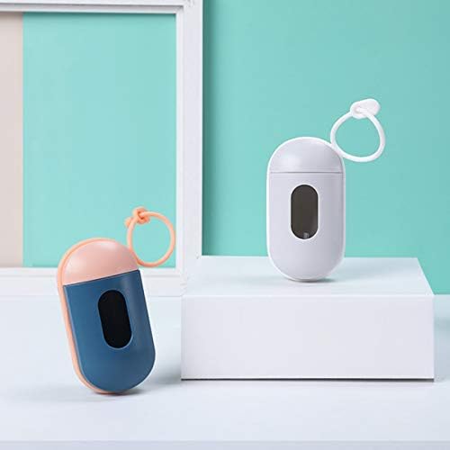 Portable Bin Liners Dispenser Poop Bags Trash Bags Storage Box Pet Waste Diaper Bags Dispenser Outdoor Cleaning Supplies Random Color 2 Pack
