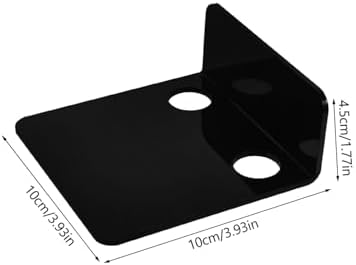 Vaguelly 3pcs Monitor Riser Wall Mount Bracket Floating Shelf for Security Camera
