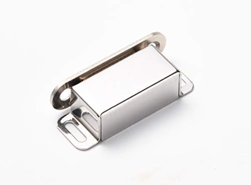 Cabinet Magnets Magnetic Door Catch Stainless Steel Door Magnet for Kitchen Bathroom Cupboard Wardrobe Closet Closures Cabinet Door Drawer Latch 20 lbs(6Pack)
