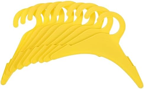 10pcs Dog Clothing Hangers Lightweight Clothes Hanger for Pets and Design for Organizing Pet Apparel for Indoor and Outdoor Use