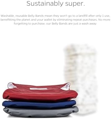 Pet Parents® Washable Belly Bands for Male Dogs (3pack) + Extendrs® of Durable Dog Diapers Male, Premium Male Dog Diapers & Dog Wraps (X-Large, Kingsmen)