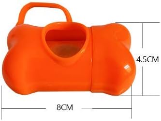 5 PCS Bone Shaped Poop Bag Dispenser (Random Color) | Pet Waste Disposal Bag Dispenser With Waste Bag