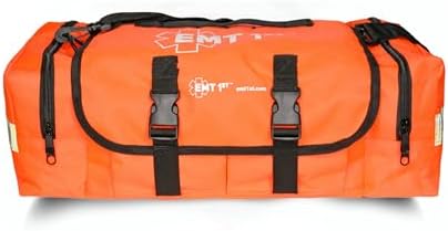 EMT 1st Emergency First Aid Kit Empty Compact EMT Bag for Car, Home Travel | Emergency Responder Compact Medical Kit Bag for first Aid supplies - Emergency Preparedness