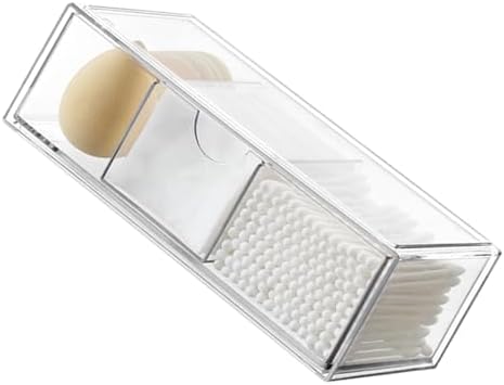 Practical Storage Container with Dividers Functional Stackable Drawer Storage Container for Beauty and Jewelry Compartment Box