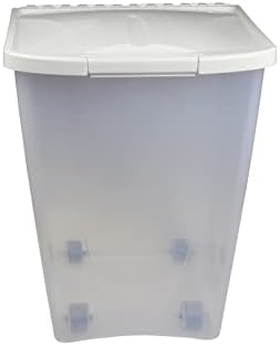 Van Ness 50-Pound Food Container with Fresh-Tite Seal and Wheels