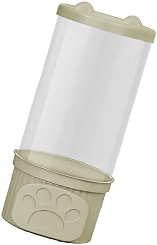 Transparent PET Toy Storage Cylinder with Large Acity and PP Lid for Home Organization (Green)