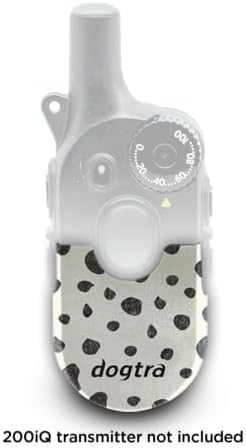 Dogtra 200iQ Remote Case Only – Swappable Replacement Cover for Remote Dog Training E-Collar – Lightweight, Durable, Custom Fit – Easy 1-Screw Install to Personalize Your Gear – Modern Dots