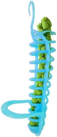 Housoutil 2Pcs Parrot Food Rack for Cage Simple Parrot Fruits Feeding Hanging Rack Toy Plaything Pet Bird Cage Accessories
