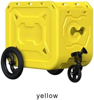 ZJchao Cart Trailer Pet Carrier with Wheels Folding Large Dogs for Camping