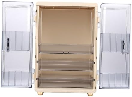 Sanpyl Makeup Organizer with 3 Tier Storage Box for Skincare Supplies